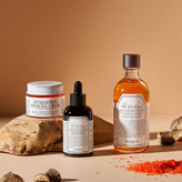 سرم گریملین در کنار کرم و تونر بصورت پکیج کامل همراه با پودر عصاره آستازانتین